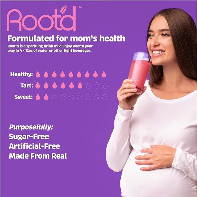 Root'd Prenatal & His Multivitamin Powder Bundle with 3X Electrolytes for Mummy & Daddy