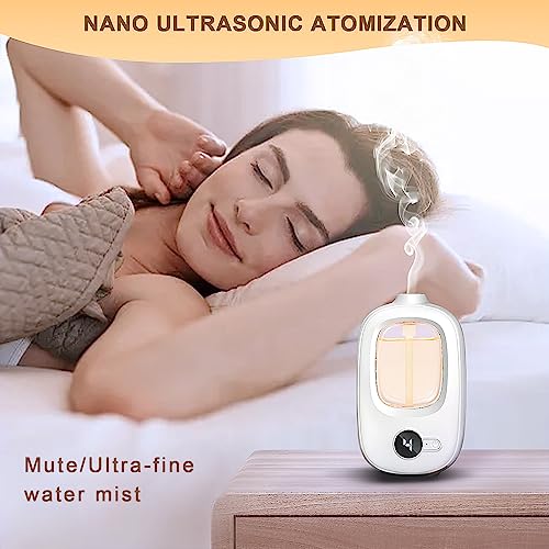 Aeeteek Shangri-la Wall Mounted Essential Oil Diffuser Aroma Oils Refill Rechargeable 4 Mist Modes Aeeteek