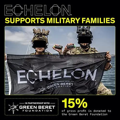 Echelon Pre-Workout Energy Drink - 12-Pack, Yuzu Cayenne - Peak Performance Echelon