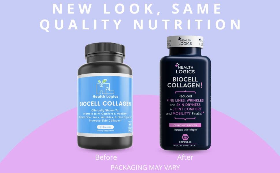 Health Logics BioCell Collagen Joint and Skin Care 120 Capsules HEALTH LOGICS