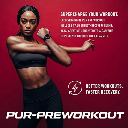 Strength Genesis Preworkout Women Fat Burn Caffeine Powder BCAA Energy Creatine Powder Pre Workout Women Pre Workout for Men | Increased Endurance & Focus (Cherry Pineapple)