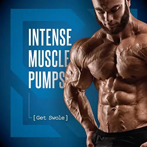 Siren Labs Vaso-VOL Liquid Muscle Pump Volumizer with Agmatine Sulfate - Pre Workout for Men to take Your Workouts to The Next Level with Vascularity and Performance (Mixed Berry)