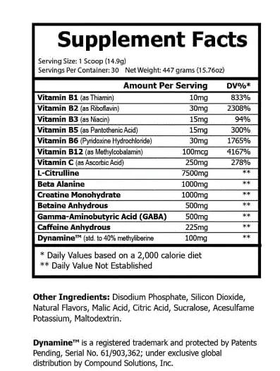Real Anabolic Warrior / Pre-Workout Dietary Supplement/Increases Muscle Strength/Powder Supplement/Increase Muscle Protein/Increase Energy (Tropical Sunrise)