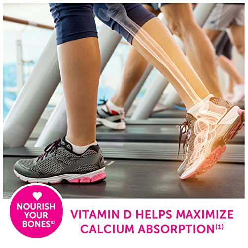 Caltrate 600 Plus D3 Calcium and Vitamin D Supplement Tablets, Bone Health Supplements Caltrate