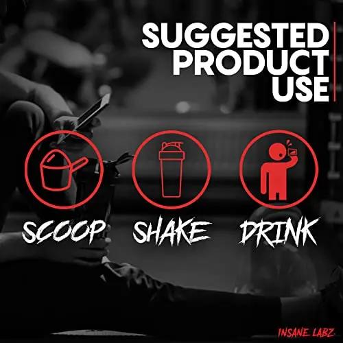 Insane Labz Psychotic, High Stimulant Pre Workout Powder, Extreme Lasting Energy Insane Labz