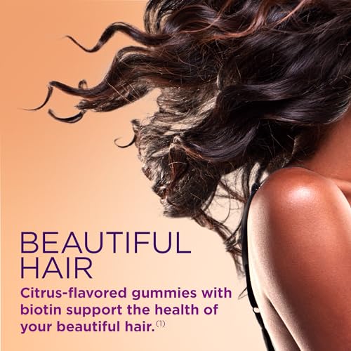 Nature's Bounty Optimal Solutions Hair, Skin & Nails with Biotin and Collagen, Citrus-Flavored Nature's Bounty
