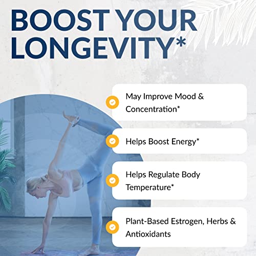 Equilife - Estrogen Support, Herbal Hormone Supplement, Helps Promote Natural Energy, Improved Mood