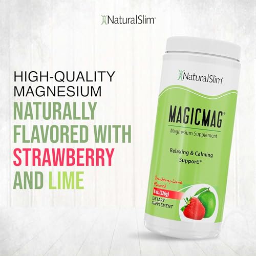 NaturalSlim Magicmag Pure Magnesium Citrate Powder β Stress, Constipation, Muscle NaturalSlim