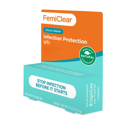 FemiClear Infection Protection Vulva Cream, Protection Against Urinary Tract Infections