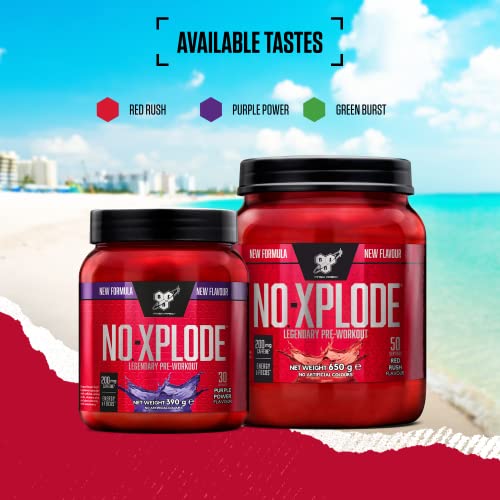 BSN Nutrition N.O.-Xplode Pre Workout Powder Food Supplement, Energy and Focus BSN