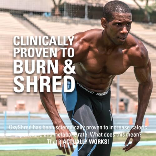 EHP Labs OxyShred Thermogenic Pre Workout Powder & Shredding Supplement - Clinically EHP Labs
