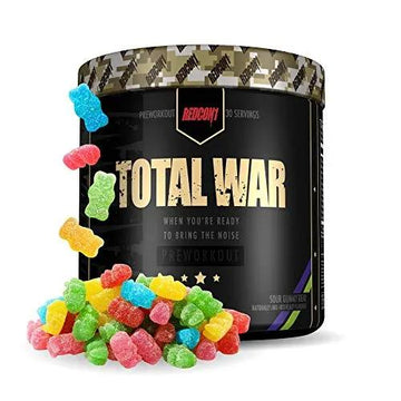 REDCON1 Total War Preworkout - Contains 320mg of Caffeine from Green Tea, Juniper