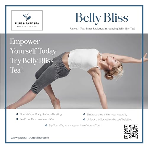 Pure And Easy Tea, Belly Bliss, Cleanse & Detox Tea, Supports Healthy Weight, Helps Reduc Pure And Easy Tea