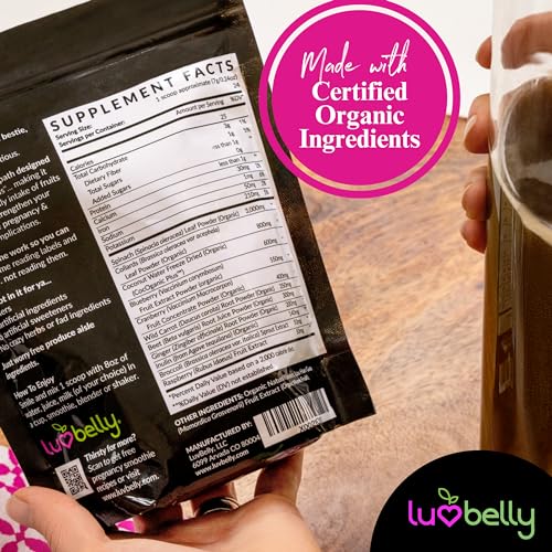 Prenatal Superfood Green Drink I Dietician Created for Pregnant Women I Organic Veggies & Fruit - Folate