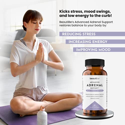 Adrenal Support for Women & Men β Cortisol Manager β Natural Stress Relief Supplement BeautiBe