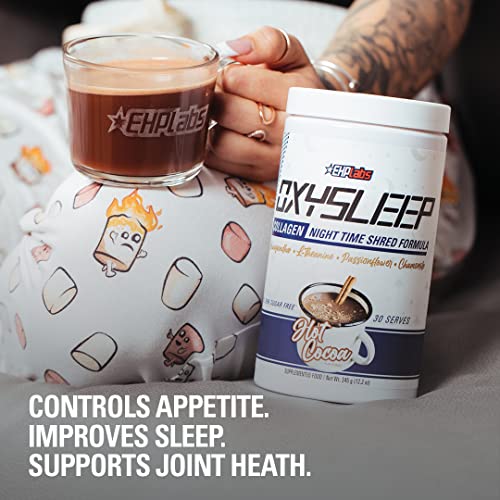 EHPlabs OxySleep Collagen Peptides Powder Night Time Shred EHP LABS