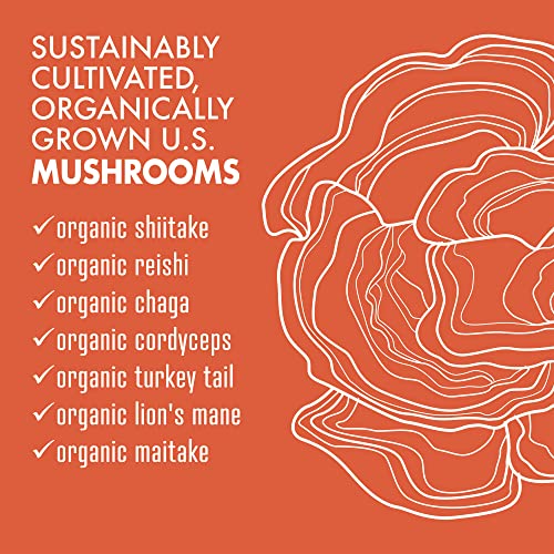 Bluebonnet Nutrition Myco-7 Mushroom Defense – 7 Organically Grown U.S. Whole Bluebonnet