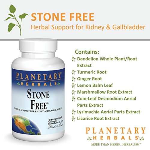 Planetary Herbals Stone Free Tablets, 90 Count Planetary Herbals