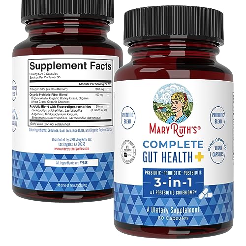 MaryRuth's 3-in-1 Probiotics for Complete Gut Health | Gut Health Supplement for Women