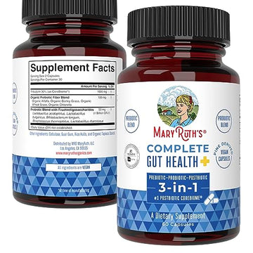 MaryRuth's 3-in-1 Probiotics for Complete Gut Health | Gut Health Supplement for Women