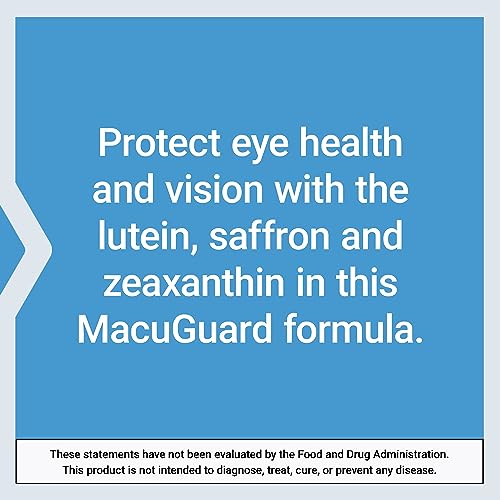 Life Extension MacuGuard Ocular Support with Saffron – Eye Health Supp