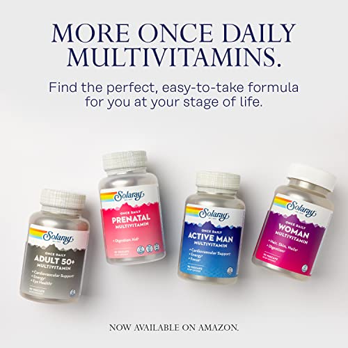 Solaray Once Daily Prenatal Multivitamin with Iron & DHA, Prenatal Vitamins and Minerals