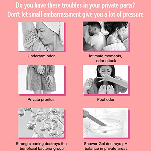 AICHUN BEAUTY Intimate Spray Deodorant Armpits Feet Tightening Vagina PH Balanced Private AICHUN BEAUTY