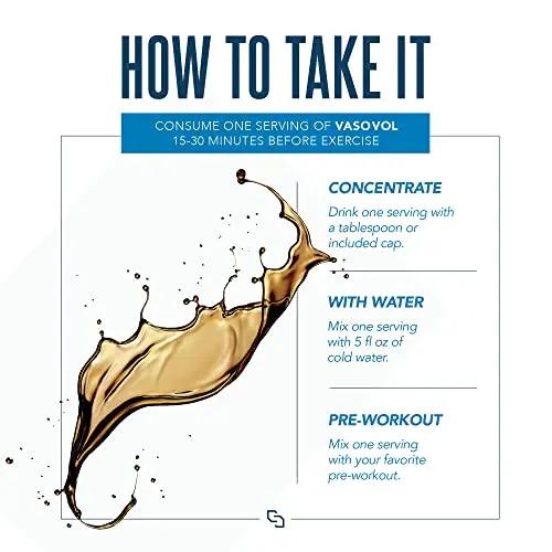 Siren Labs Vaso-VOL Liquid Muscle Pump Volumizer with Agmatine Sulfate - Pre Workout for Men to take Your Workouts to The Next Level with Vascularity and Performance (Mixed Berry)