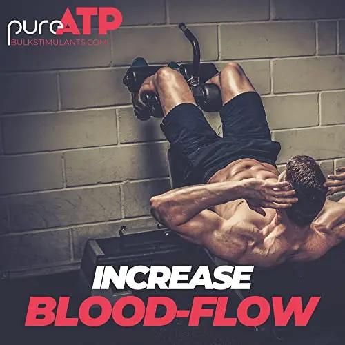 Pure ATP Capsules, Adenosine Triphosphate - Increase Energy, Endurance, Strength, Recovery & Muscle Pump, Faster Than Creatine HMB & Nitric Oxide, Natural Pre Workout Supplement - 90 Count