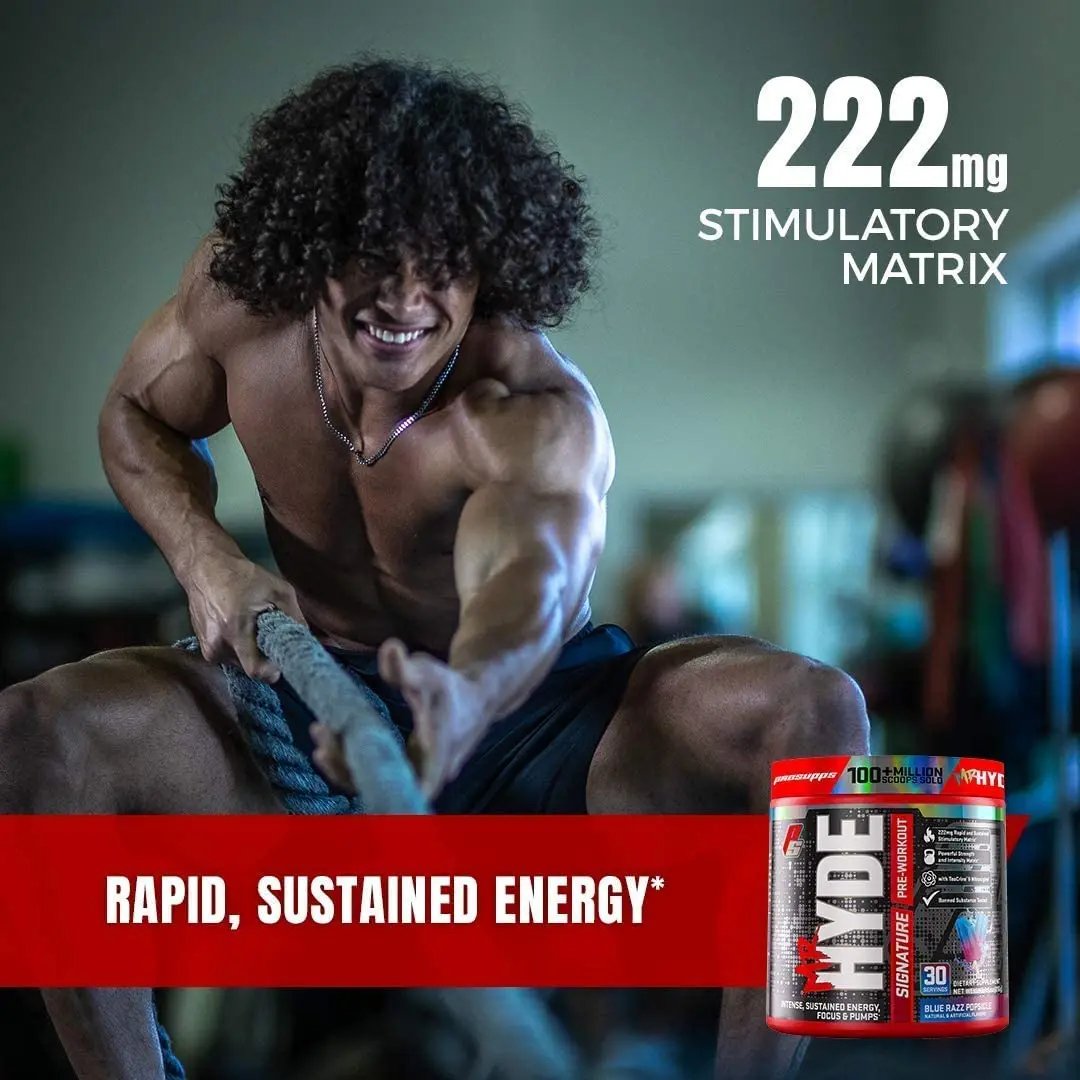 PROSUPPS Mr. Hyde Signature Blue Razz and Hyde Max Pump Blue Razz Bundle