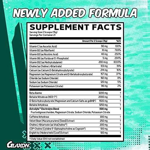 Specimen Full Spectrum High Stimulant Pre-Workout Powder | Supercharged Energy & Muscle Pumps + Focus & Hydration | Great Far-Out Flavors (Blue Raspberry V3)