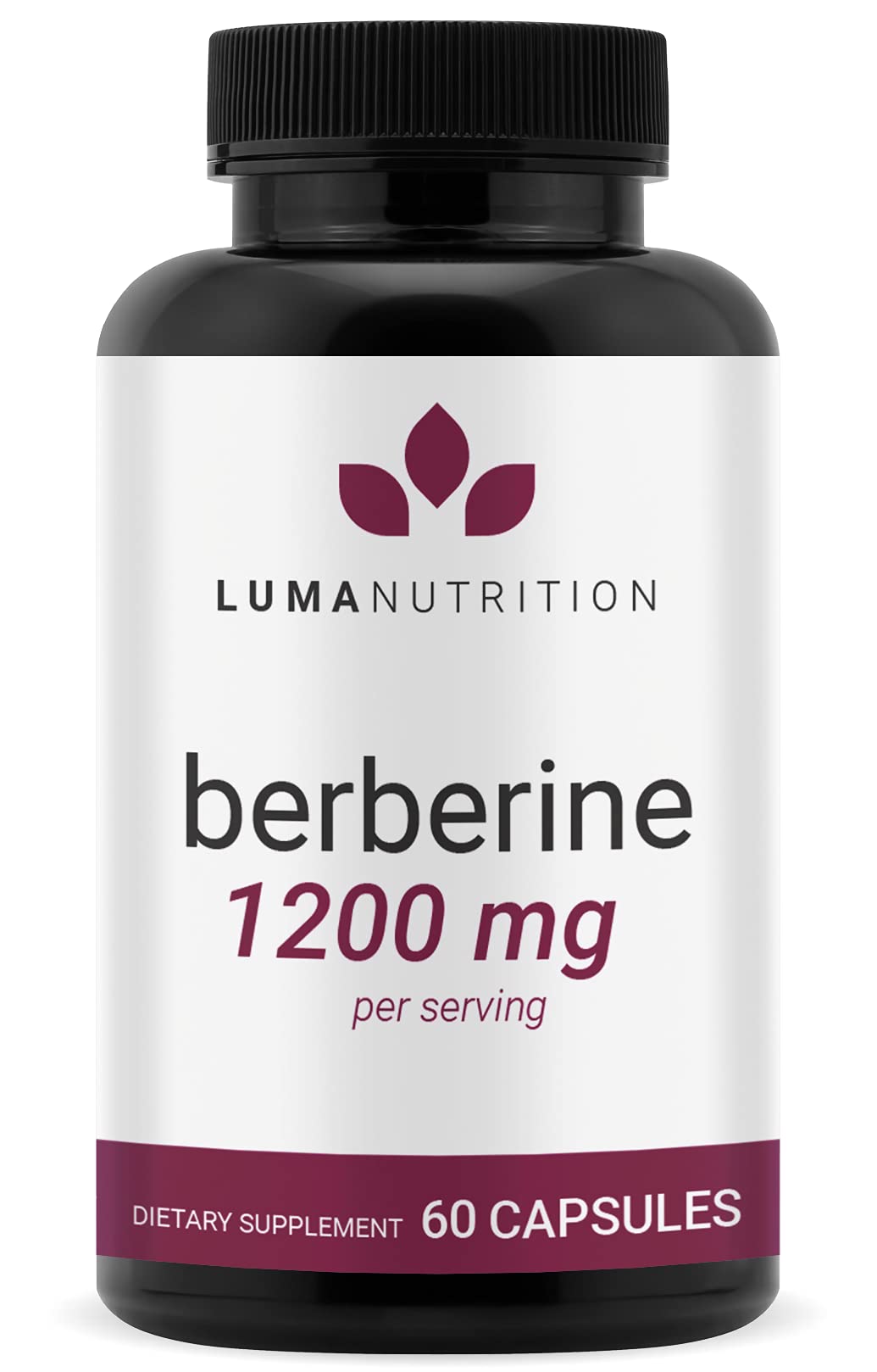 Luma Nutrition Berberine Supplement - Berberine 1200mg Per Serving - Berberine HCI
