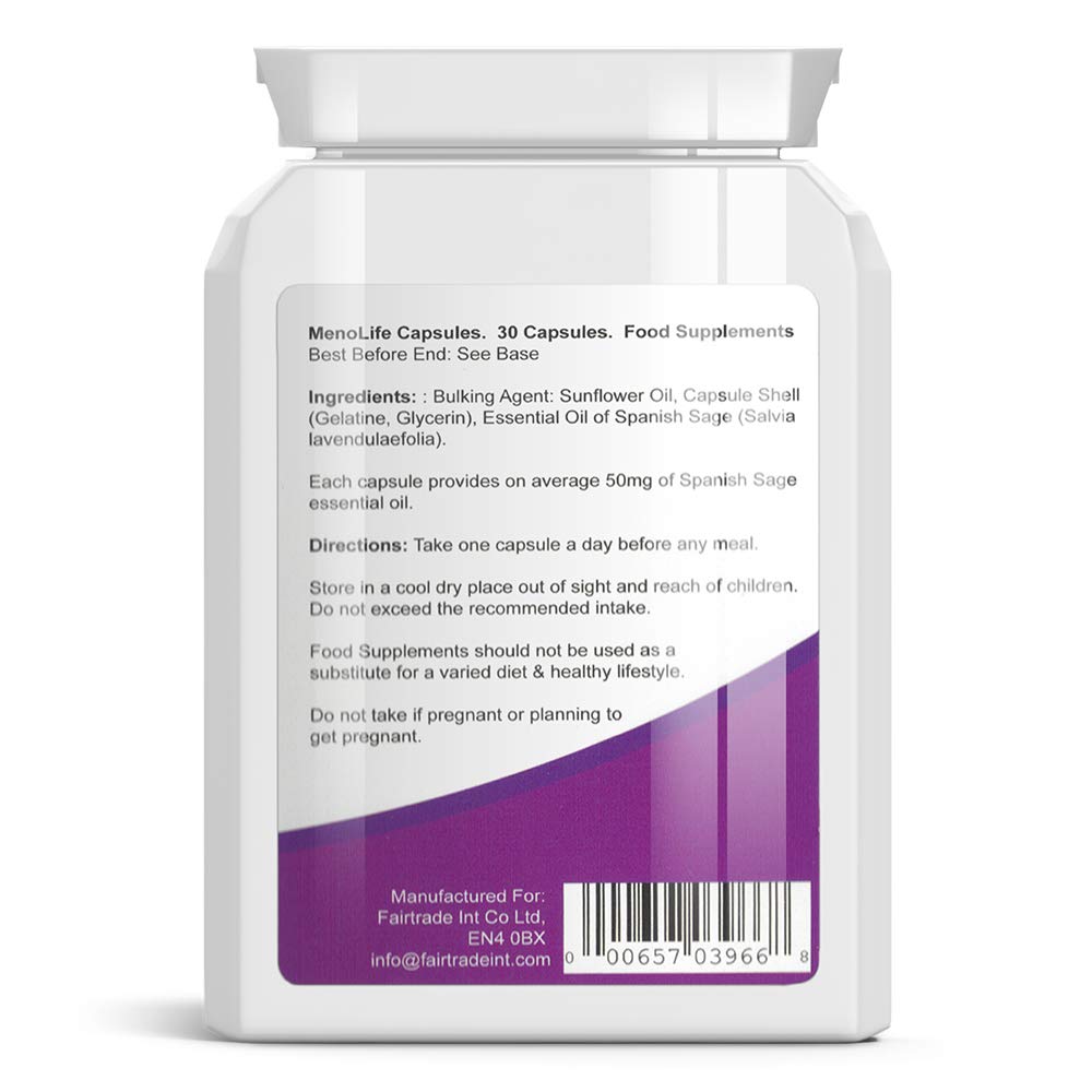 Menolife Natural Menopause Support for Women Reduce Hot Flushes Feel More Confident My Store