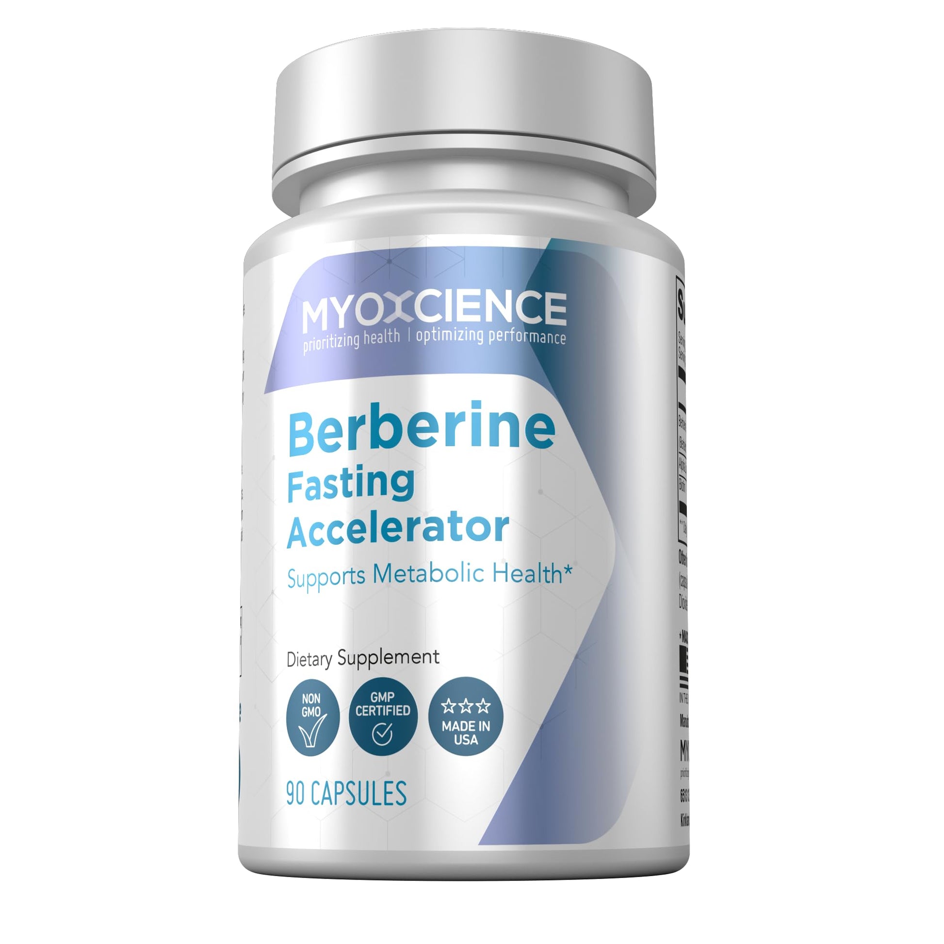 MYOXCIENCE Berberine Fasting Accelerator: Berberine HCL with ALA (Alpha Lipoic Acid)