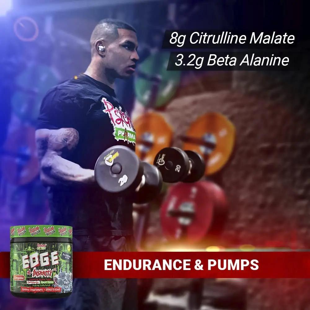 Psycho Pharma New Perfect Powders with Zengaba Energy Feel Good Focus #1 Strongest Psycho Pharma