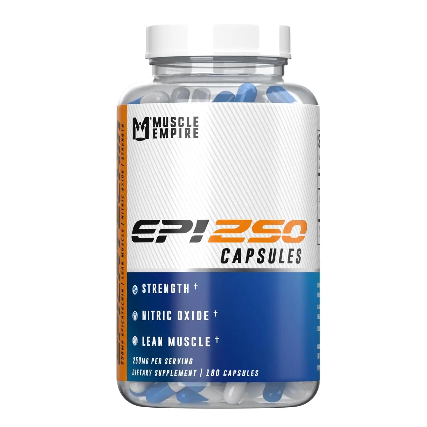 Muscle Empire Epicatechin Extract Capsules | EPI 250mg | 180 Pill Count | Supports Lean