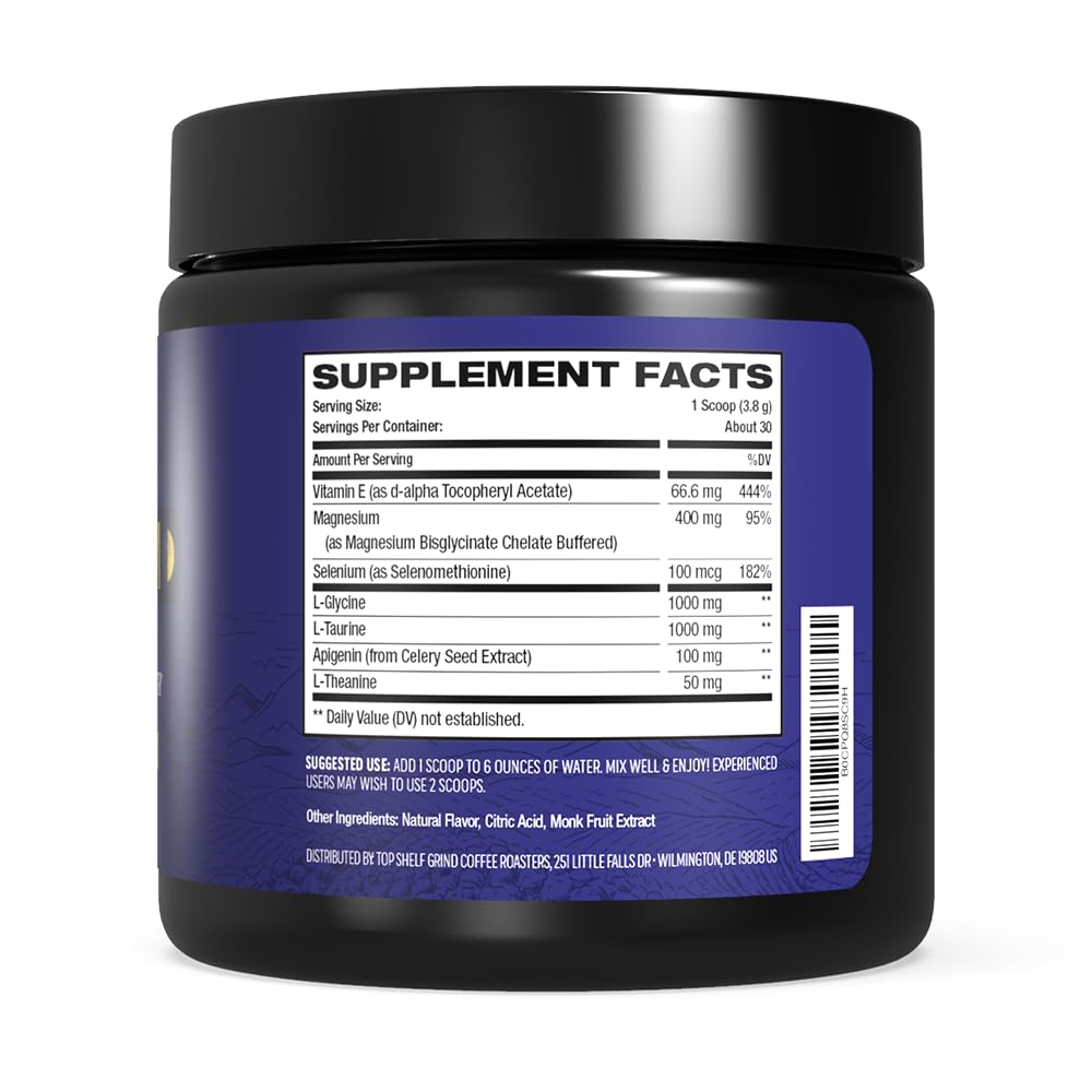 Advanced Sleep Supplement for Men, Nootropic Night Time Burner & Anabolic Recovery Join Top Shelf Grind