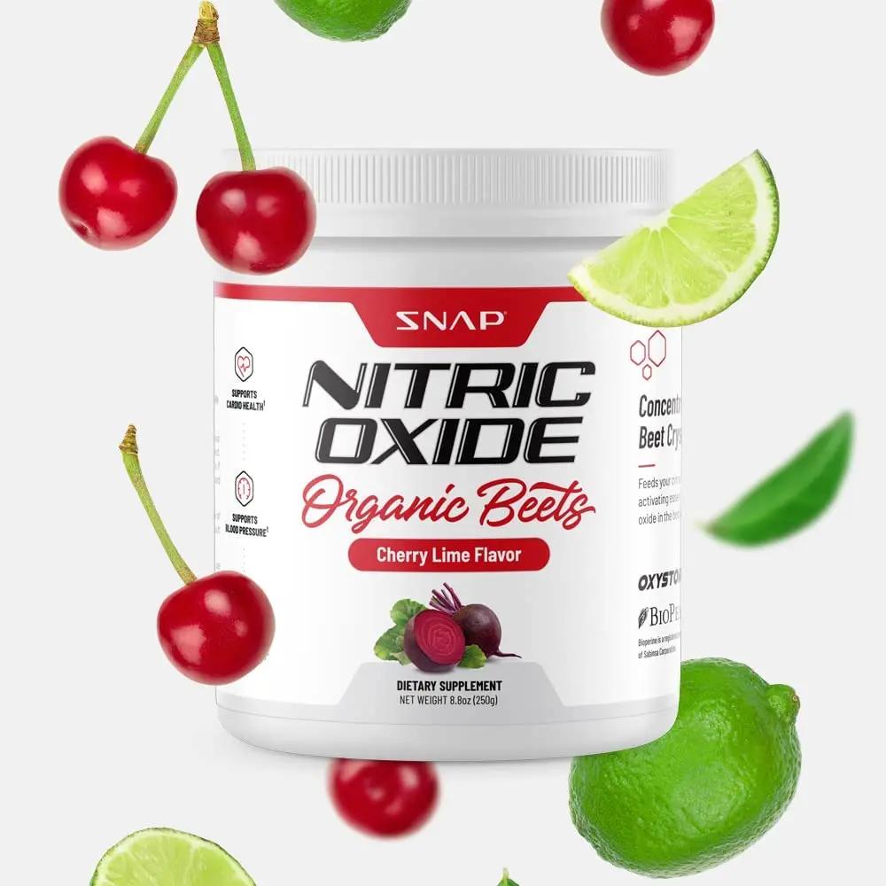 Snap Supplements Nitric Oxide Booster and Beet Powder