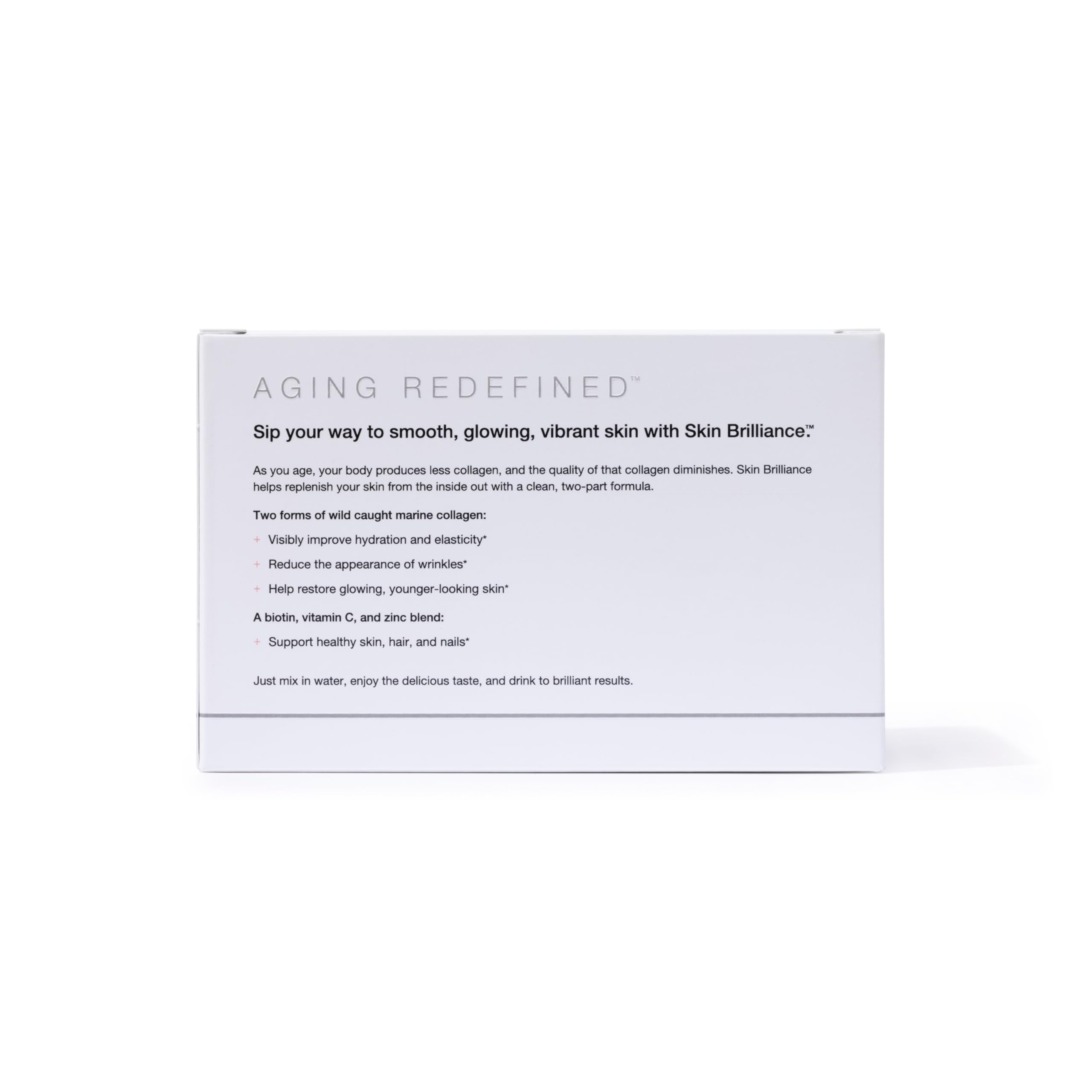 Serovital Skin Brilliance Marine Collagen – Hydrolyzed Marine Collagen Peptides Serovital