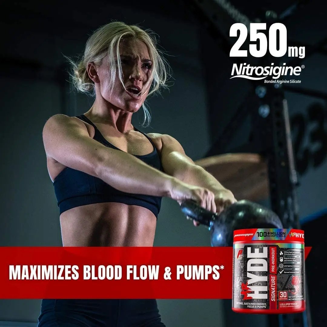 PROSUPPS Mr. Hyde Signature Blue Razz and Hyde Max Pump Blue Razz Bundle