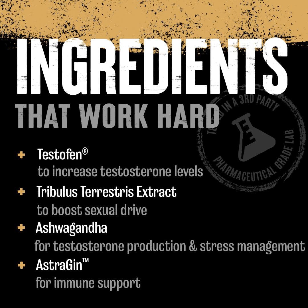 Animal TNT+ - Mens Support, Prostate Support, Adaptogen & Stress Support, Nitric Oxide Animal