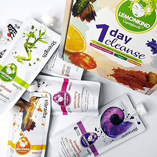 LEMONKIND 1-Day CORE Cleanse: Kickstart Weight Management & Banish