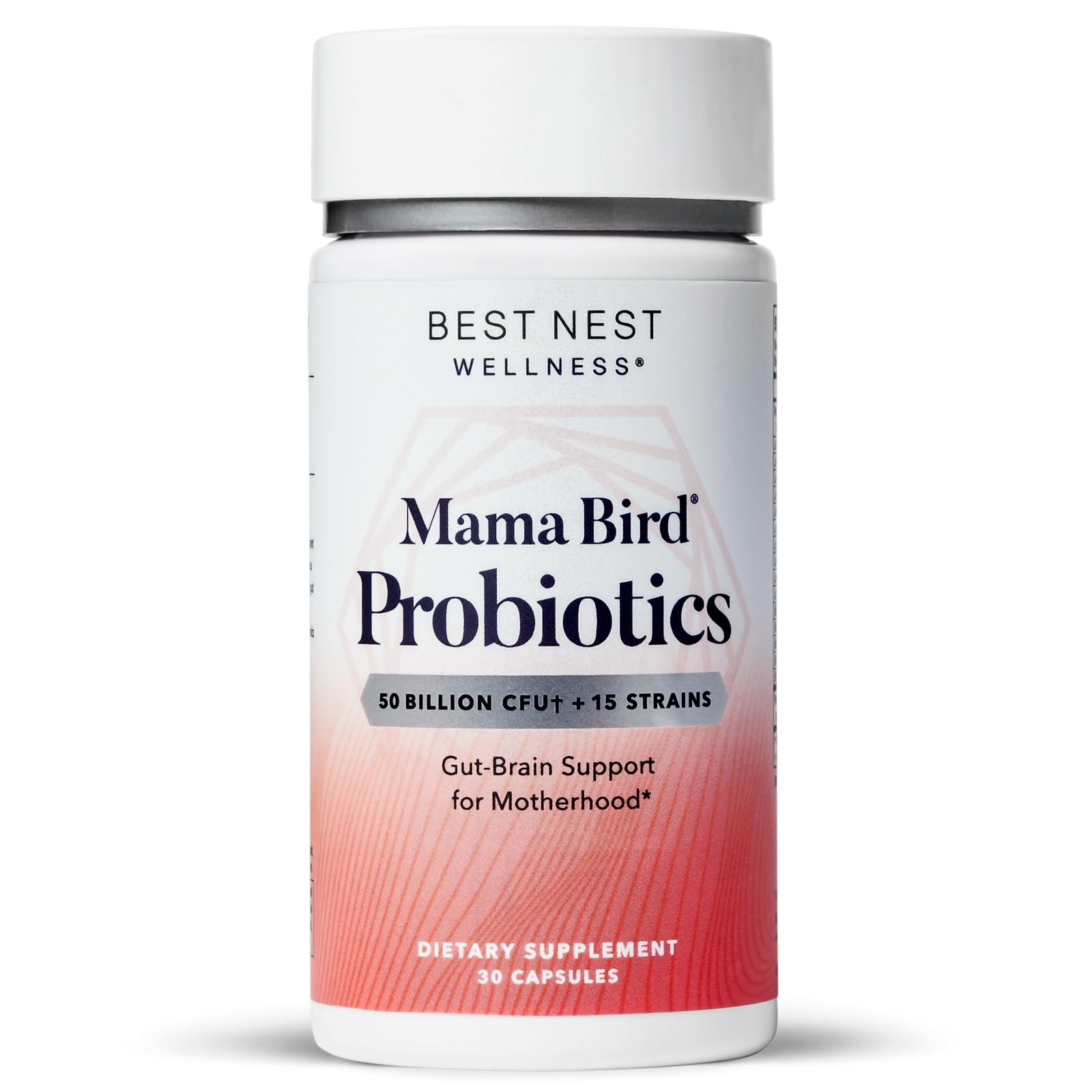 Best Nest Wellness Mama Bird Probiotics for Prenatal, Postnatal, Fertility, Women Digestive