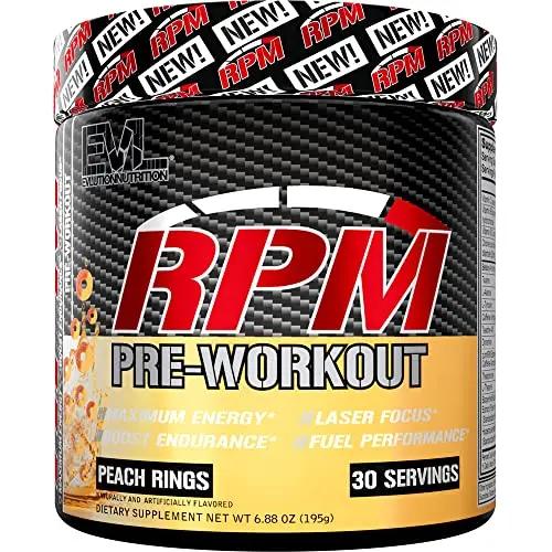Pre Workout Powder for Energy and Focus - EVL RPM Energy Pre Workout Energy Drink