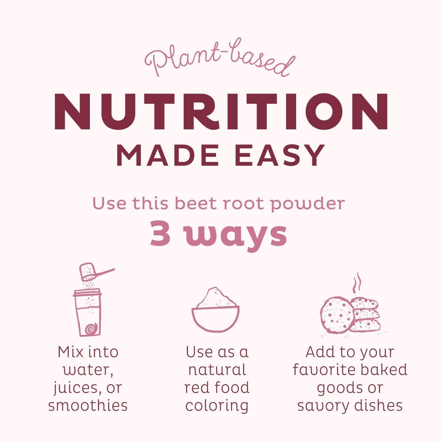 KOS Organic Beet Root Powder - USDA Certified, Nitric Oxide Booster, Non-GMO, Gluten KOS