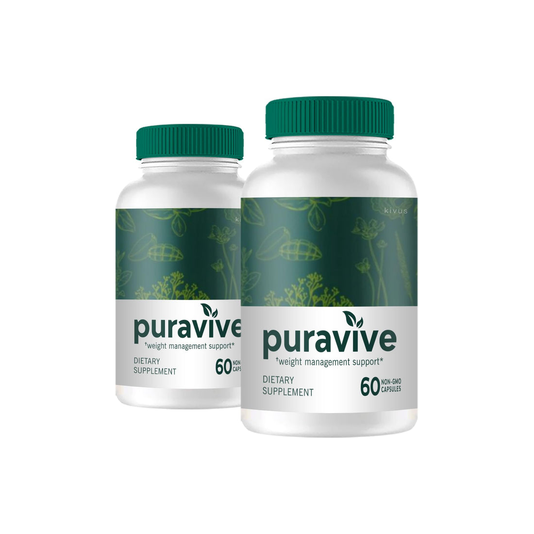 kivus Pura Vive - Pura Vive Keto Dietary Supplement (2 Pack, 120 Capsules)
