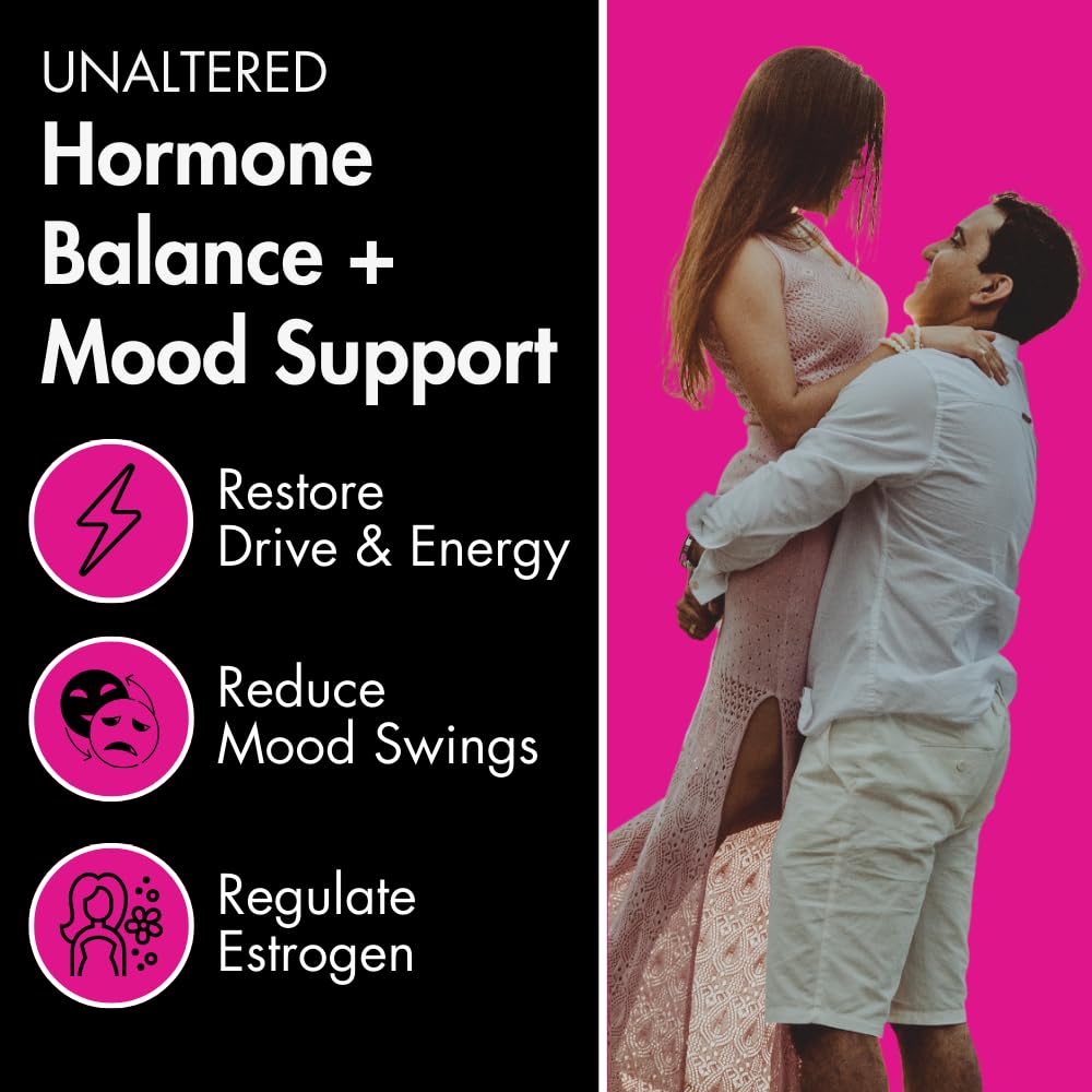Hormone Balance & Mood Support for Women - Restore Female Drive & Reduce Mood UNALTERED