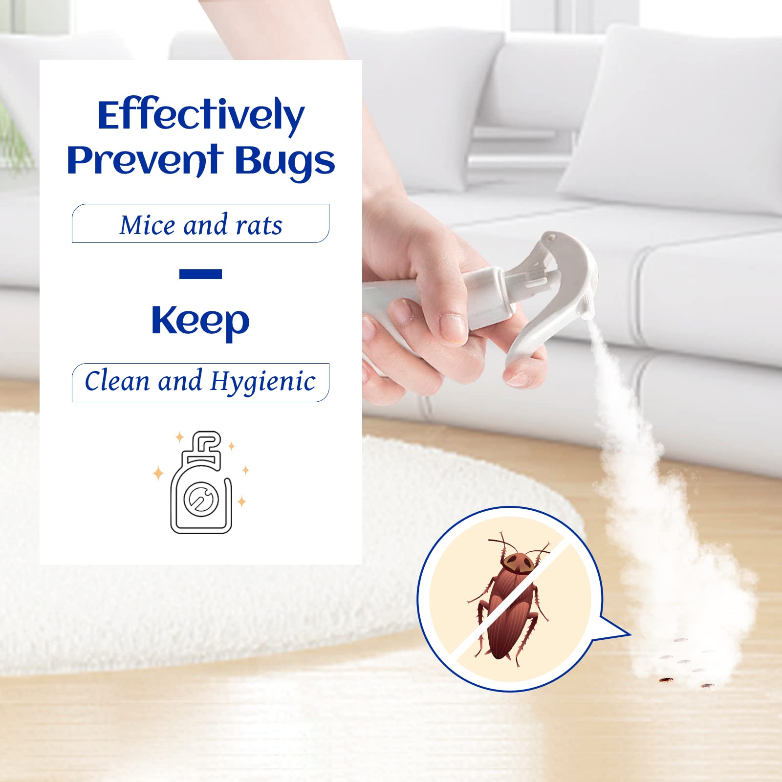 HIQILI Peppermint Oil 100ML, 100% Pure Peppermint Essential Oil Natural for Diffuser HIQILI