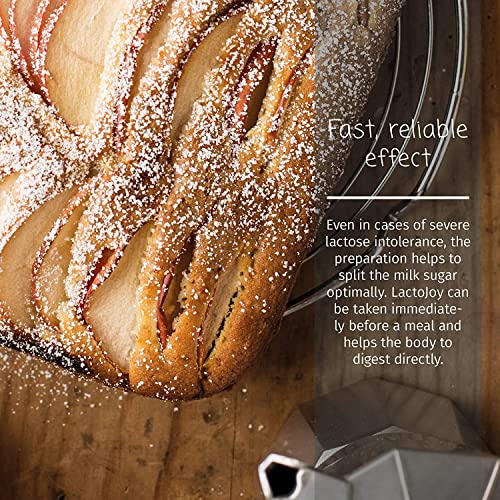 LactoJoy Lactase Pills I 240 Pieces Refill Package I Powerful Lactase Enzymes for Lactose LactoJoy