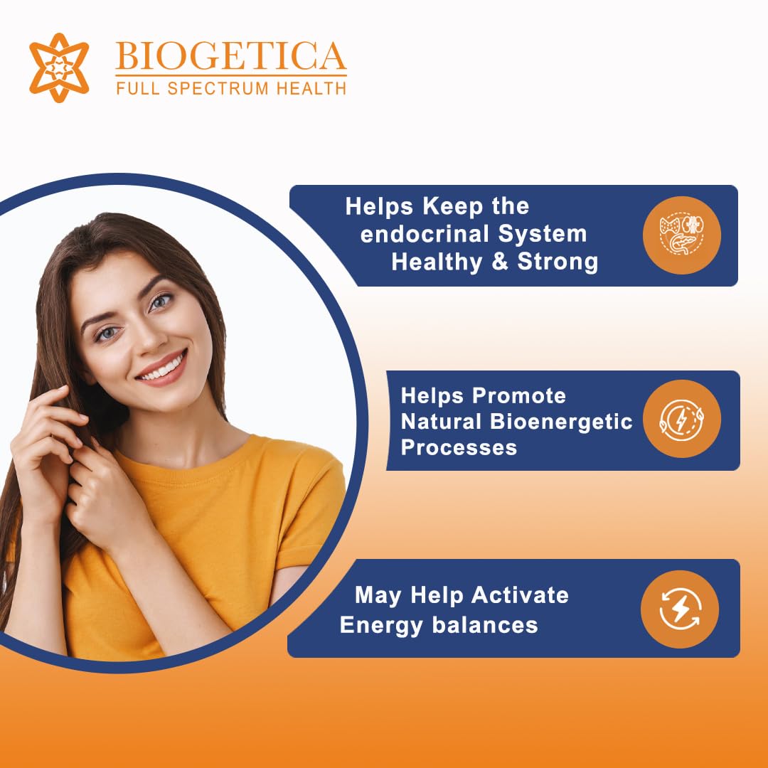 Biogetica Holoram Endokrium Supplement: 60 Capsules of 100% Vegan - Sage, Cimicifuga, Rosemary Biogetica
